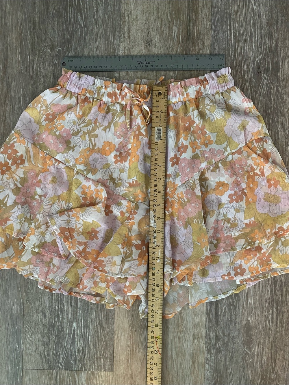 Floral Ruffle Skort small
